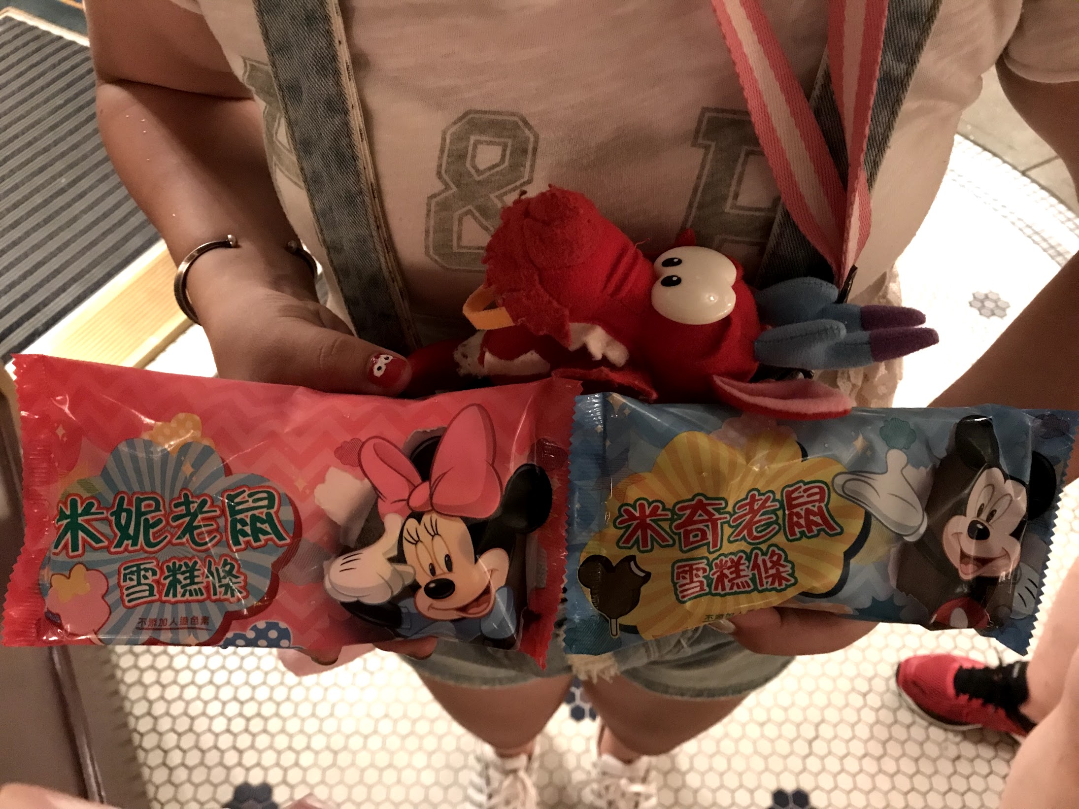 迪士尼米奇米妮雪糕