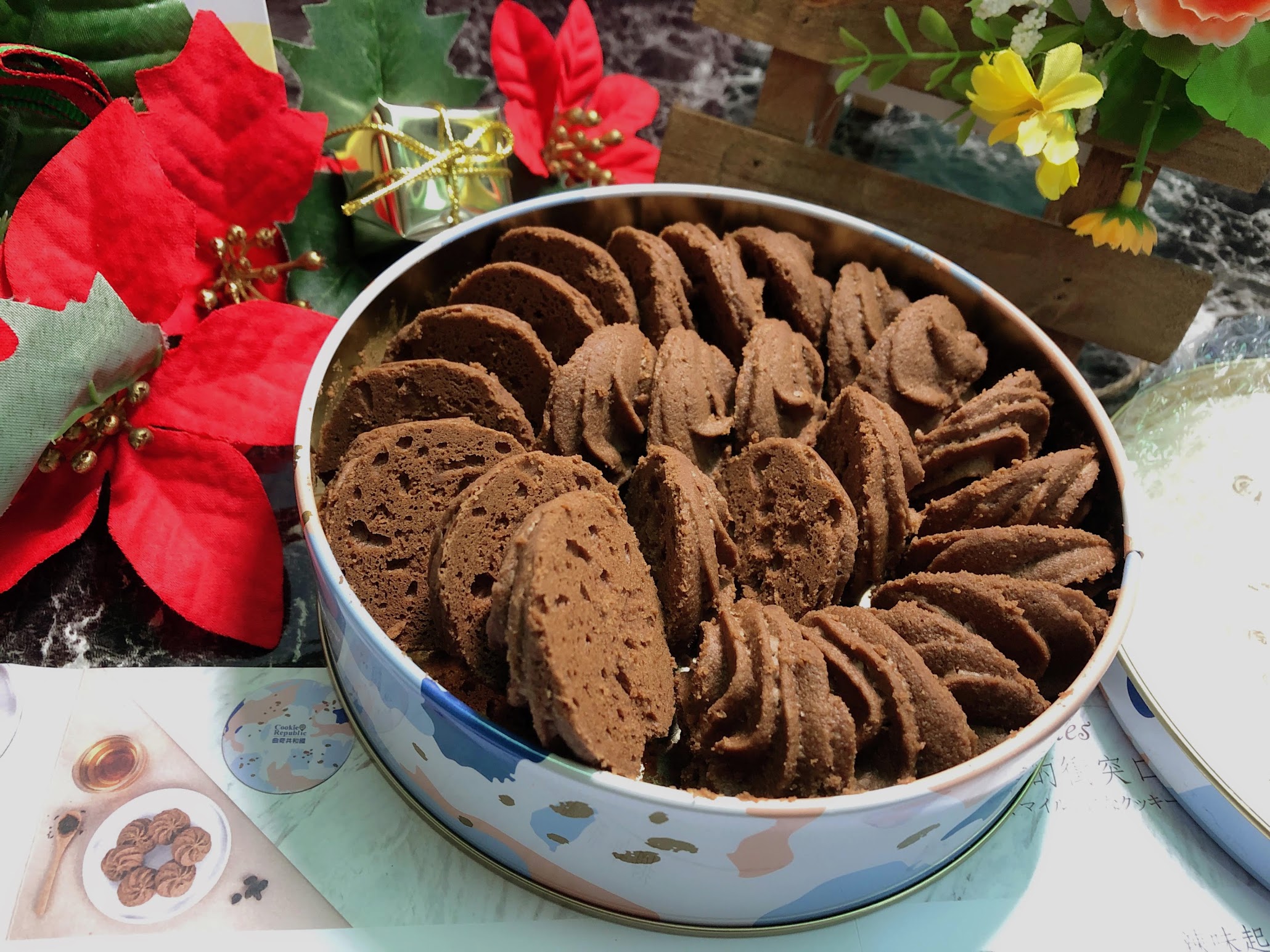 曲奇共和國鴻鼎菓子椰香黑巧