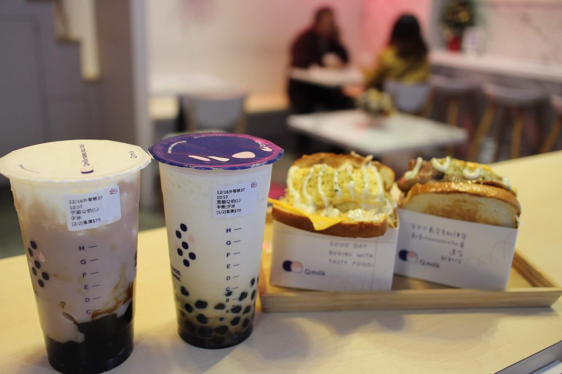 基隆車站附近美食－Qmilk初沐