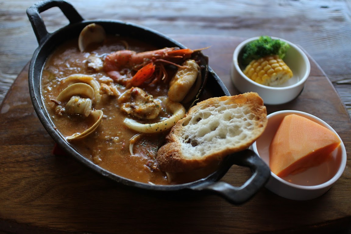 中央大學附近美食-克里奧爾濃湯飯