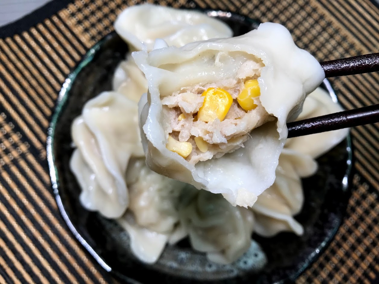 坤伯傳家餃-玉米
